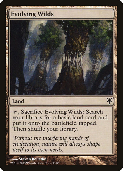 Evolving Wilds (033) - Duel Decks: Sorin vs. Tibalt