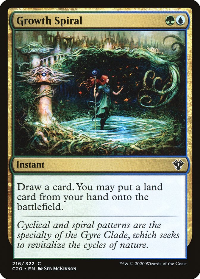 Growth Spiral [Commander 2020] | Silver Goblin