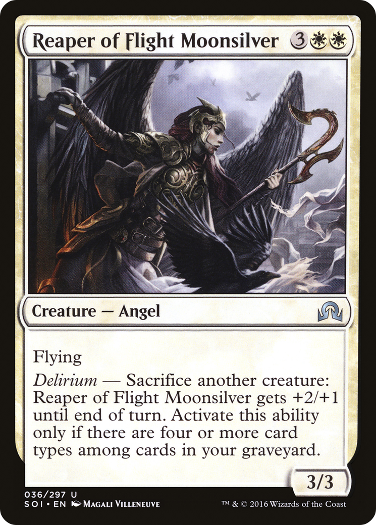 Reaper of Flight Moonsilver (036) Foil - Shadows over Innistrad