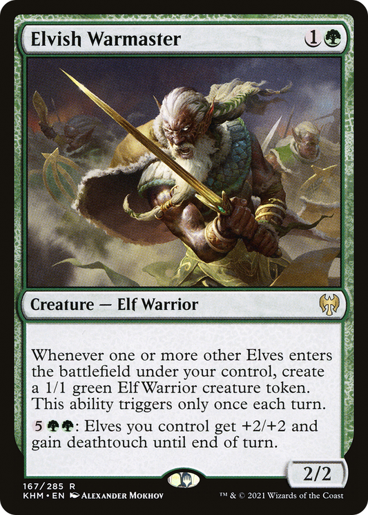 Elvish Warmaster (167) - Kaldheim