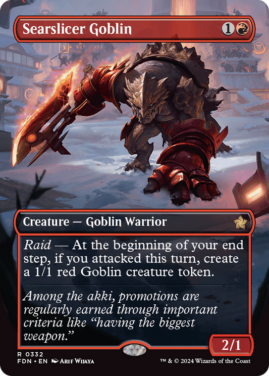 Searslicer Goblin(Borderless) (332)