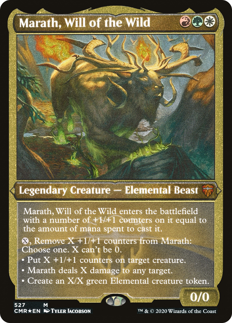 Marath, Will of the Wild (527) Foil - Commander Legends