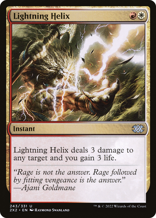 Lightning Helix [Double Masters 2022] Foil