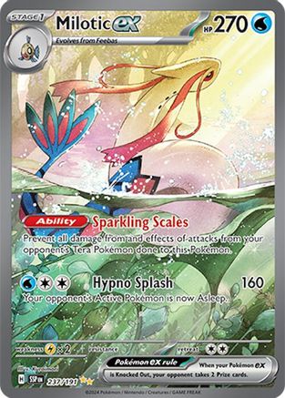 Milotic ex (237/191) [Scarlet & Violet: Surging Sparks] | Silver Goblin