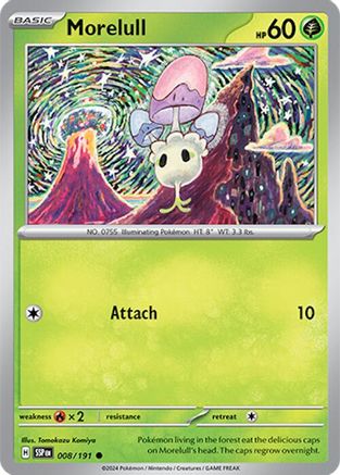 Morelull (008/191) [Scarlet & Violet: Surging Sparks] Reverse Holofoil