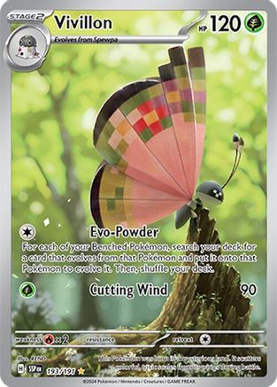 Vivillon (193/191) [Scarlet & Violet: Surging Sparks] | Silver Goblin