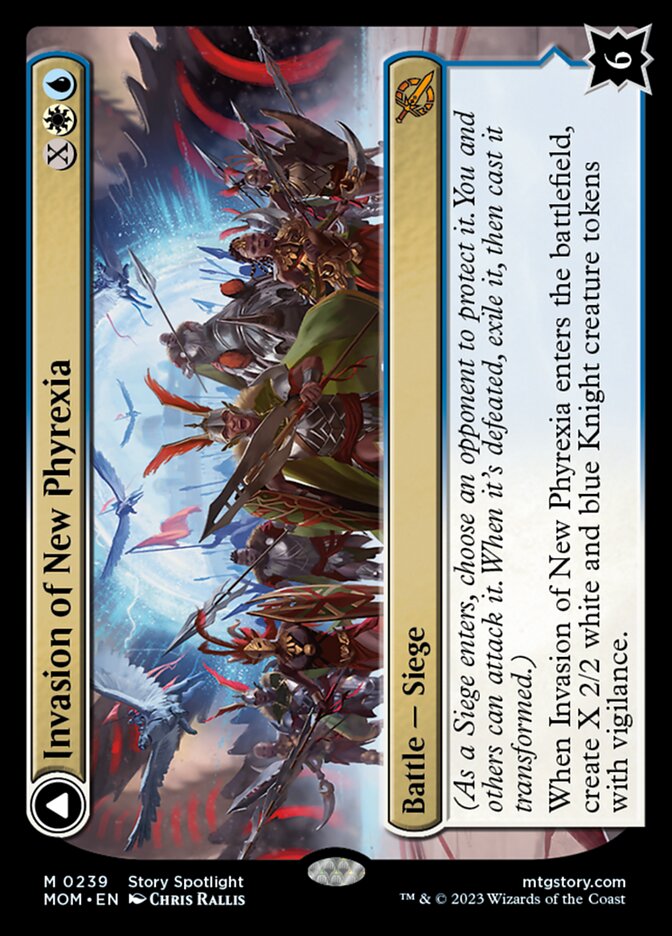 Invasion of New Phyrexia (239) Foil - March of the Machine