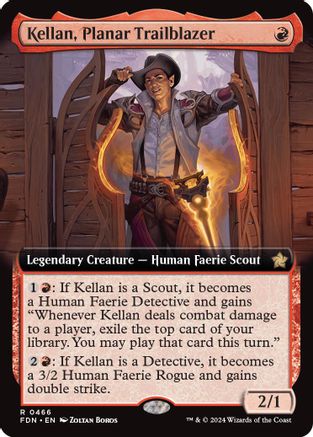Kellan, Planar Trailblazer (Extended Art) (466)