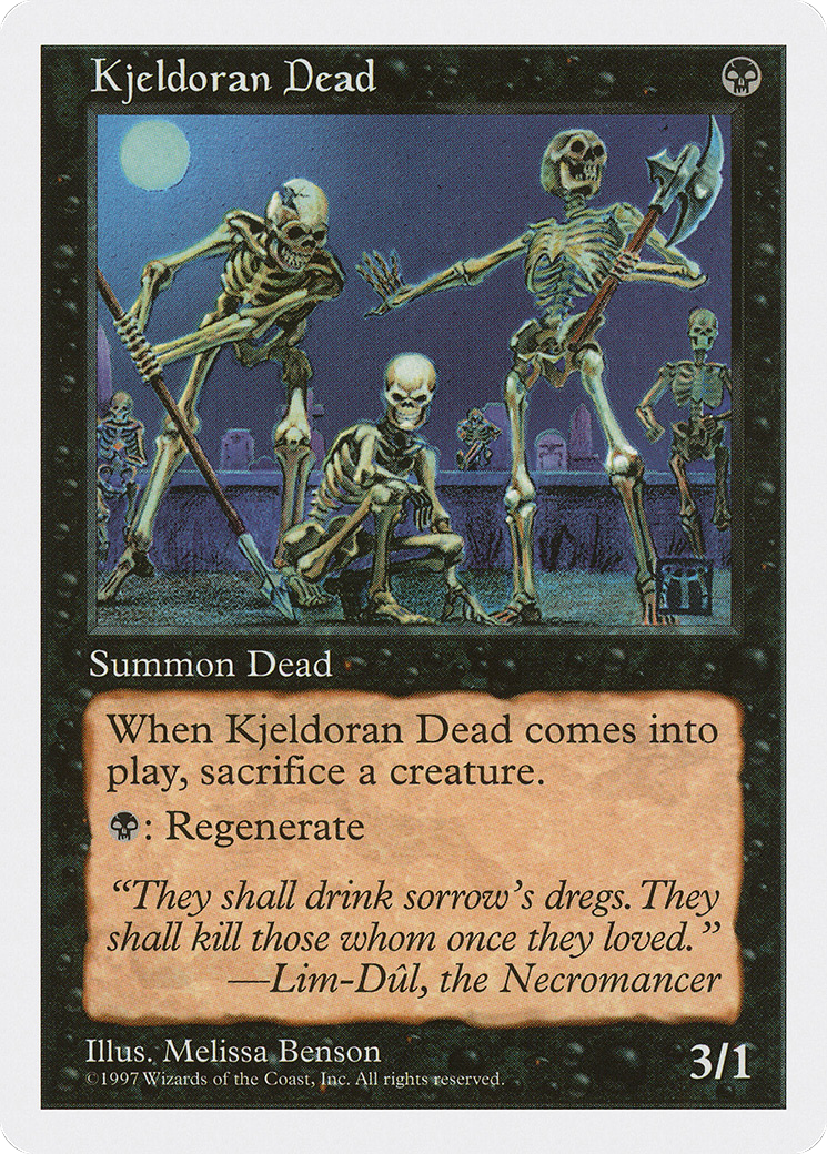 Kjeldoran Dead [Fifth Edition] | Silver Goblin