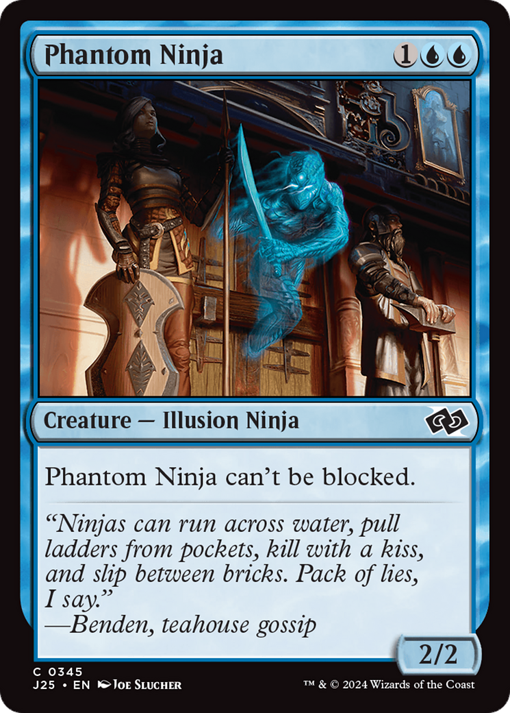 Phantom Ninja [Foundations Jumpstart] | Silver Goblin