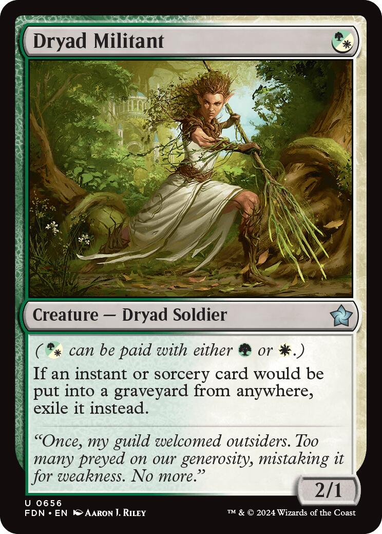 Dryad Militant [Foundations] | Silver Goblin