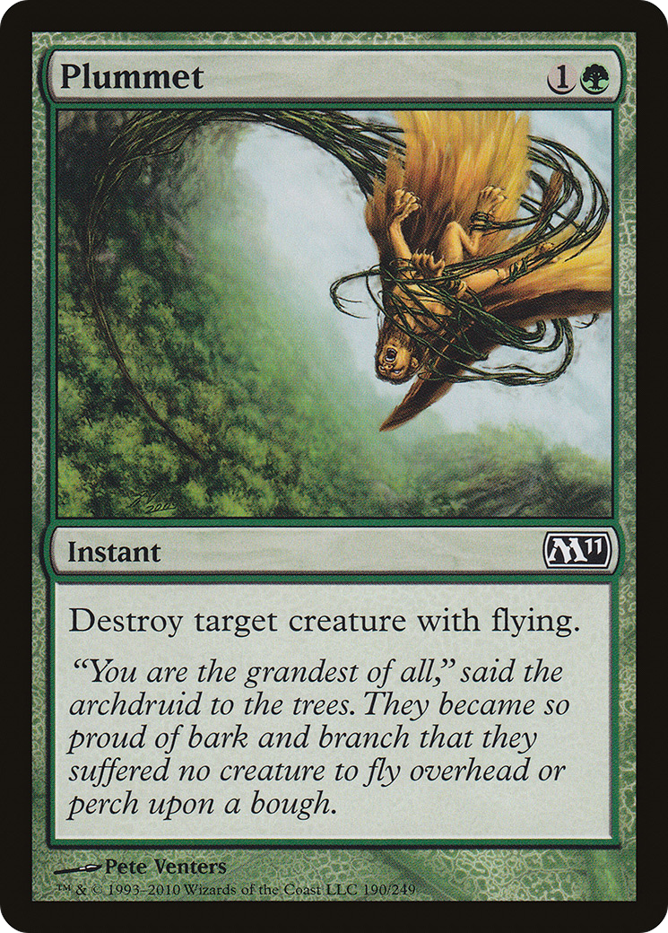 Plummet (190) Foil - Magic 2011