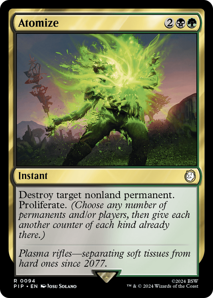 Atomize (094) Foil - Fallout