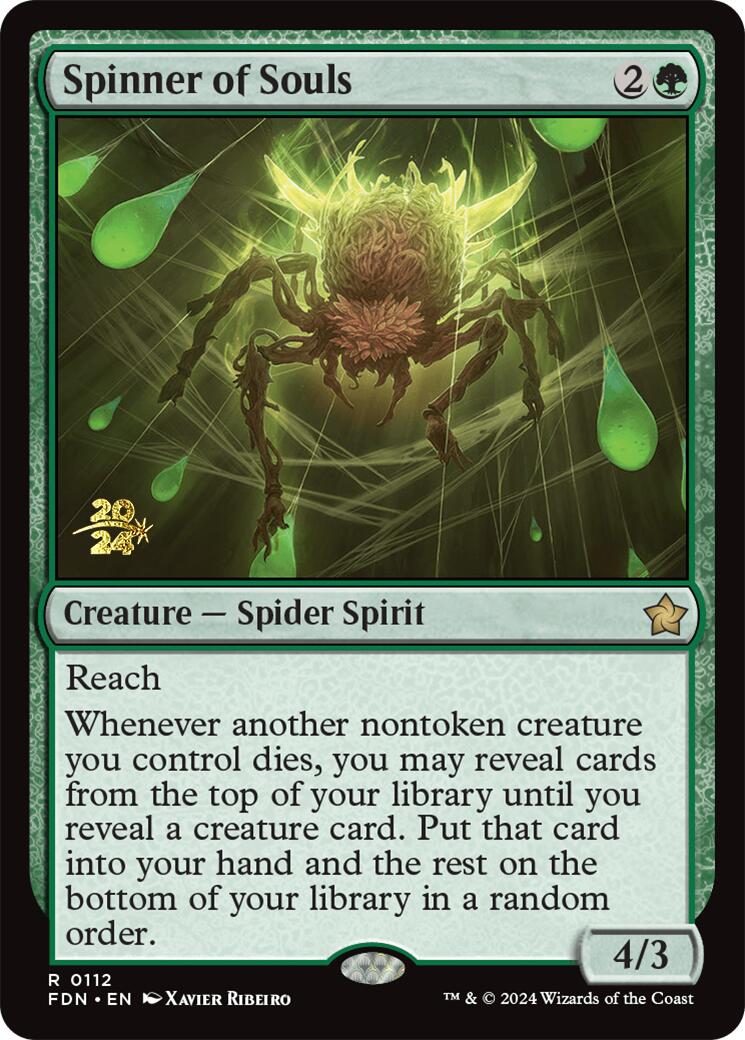 Spinner of Souls [Foundations Prerelease Promos] | Silver Goblin