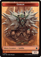 Drake // Goblin Doubled-Sided Token [Foundations Tokens] | Silver Goblin