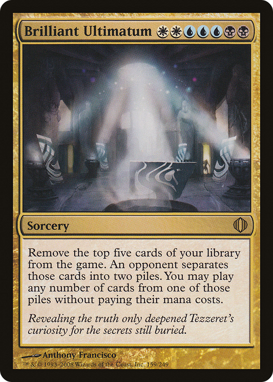 Brilliant Ultimatum (159) Foil - Shards of Alara