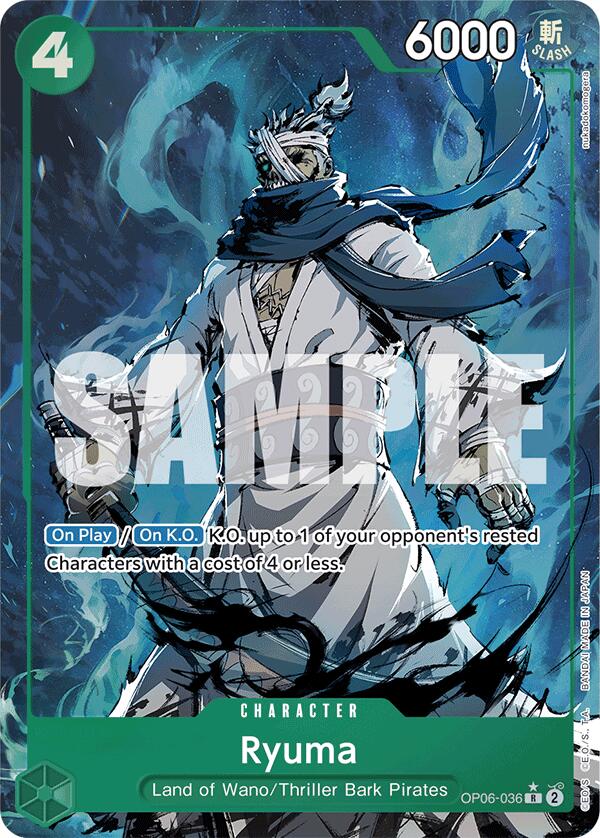 Ryuma (Alternate Art) [Premium Booster] | Silver Goblin