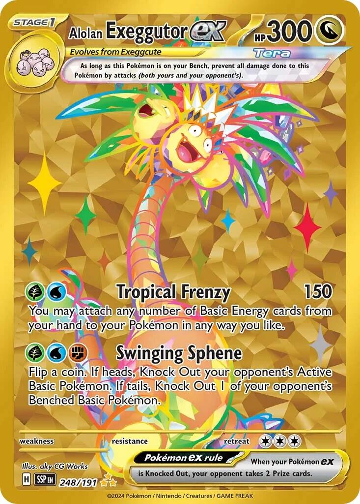 Alolan Exeggutor ex (248/191) [Scarlet & Violet: Surging Sparks] | Silver Goblin