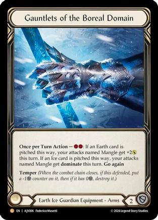 Gauntlets of the Boreal Domain (AJV006) Rainbow Foil - Armory Deck: Jarl Vetreidi