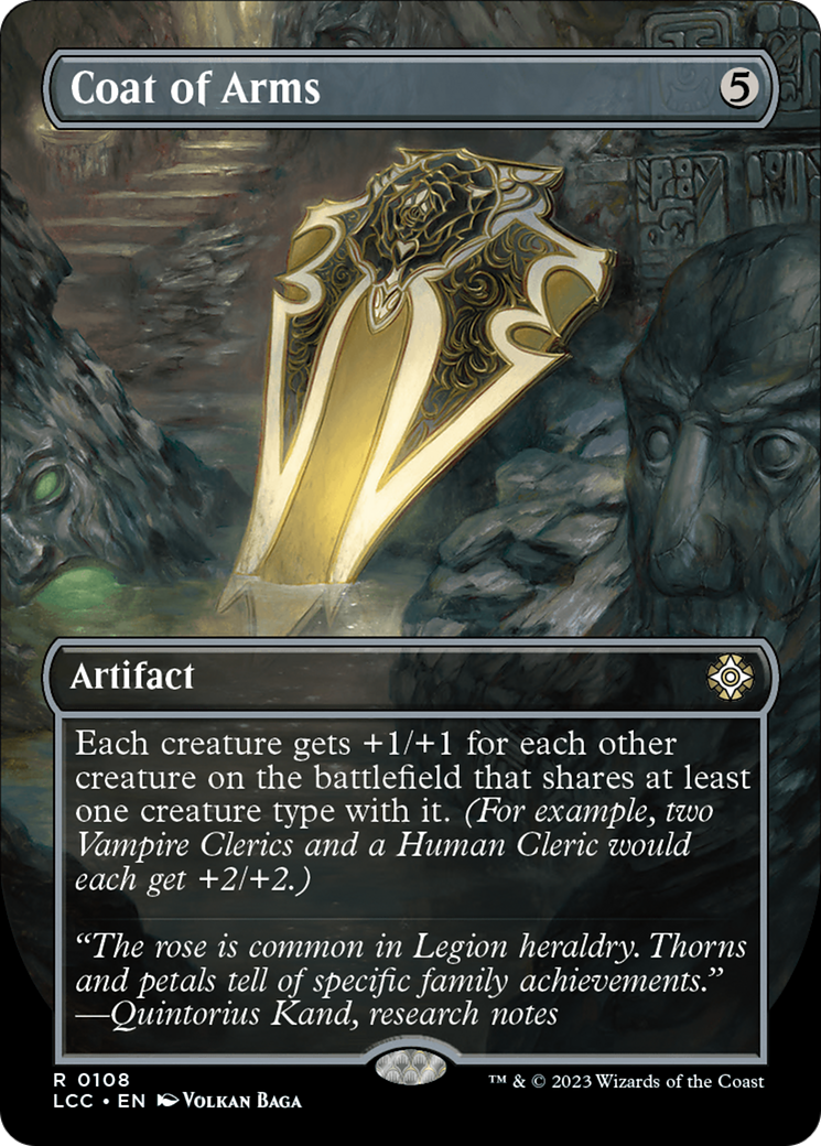 Coat of Arms (Borderless) (108) Foil - The Lost Caverns of Ixalan Commander