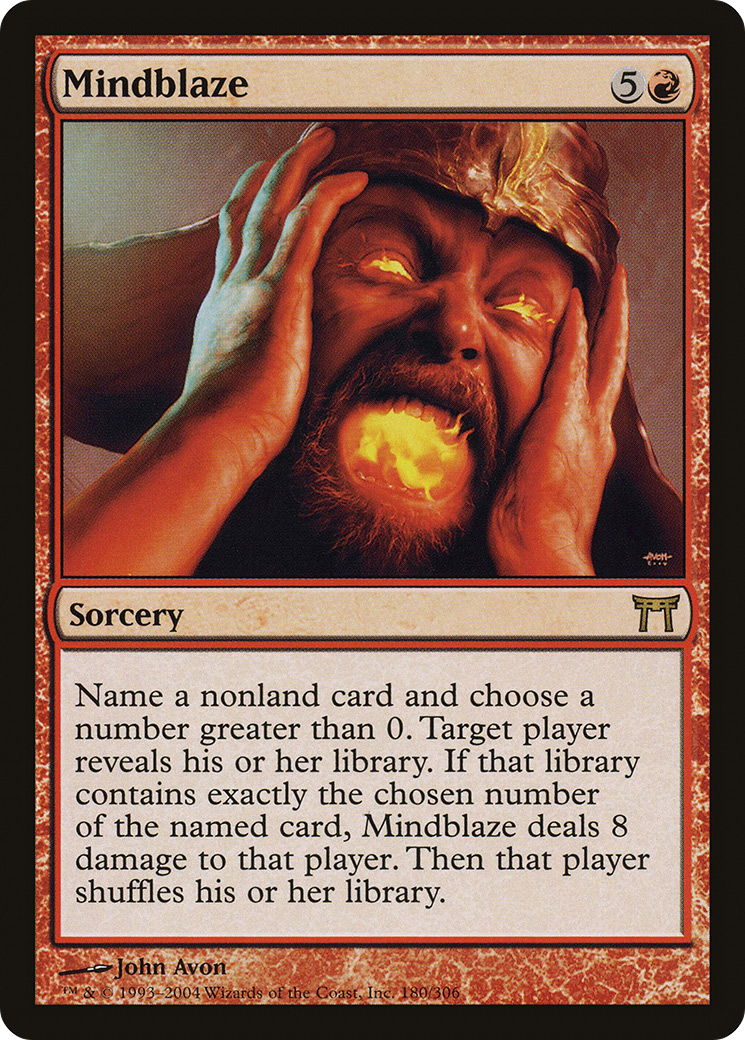 Mindblaze (180) - Champions of Kamigawa