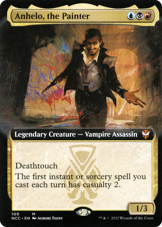 Anhelo, the Painter (Extended Art) (100) Foil - New Capenna Commander
