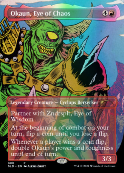 Okaun, Eye of Chaos (380) Foil - Secret Lair Drop