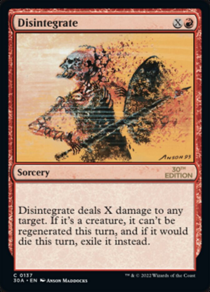 Disintegrate (137) - 30th Anniversary Edition
