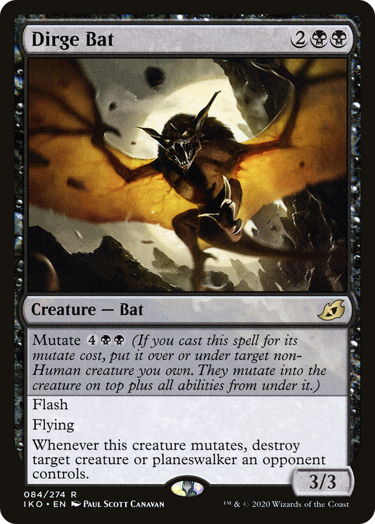 Dirge Bat (084) - Ikoria: Lair of Behemoths