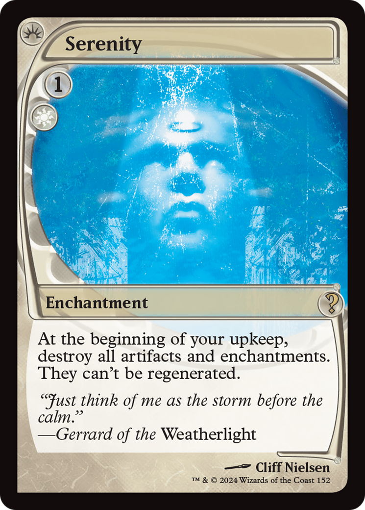 Serenity (Future Sight) (152) Foil - Mystery Booster 2