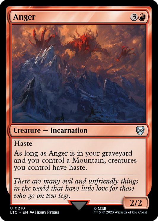 Anger (210) - Tales of Middle-earth Commander