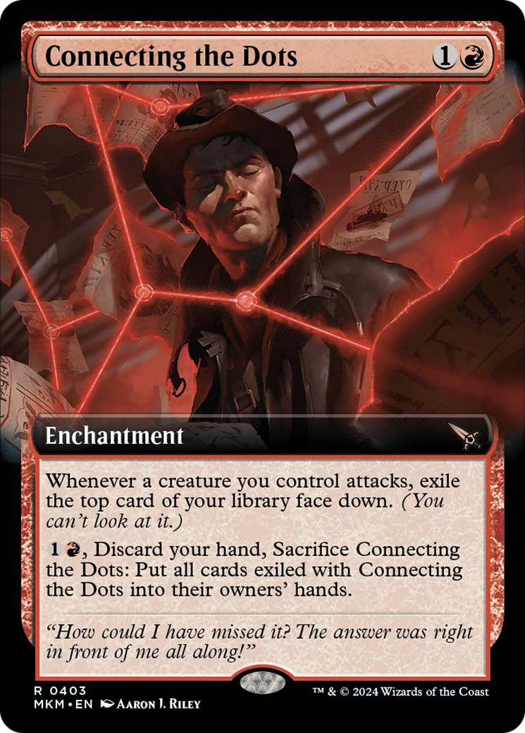Connecting the Dots (Extended Art) (403) Foil - Murders at Karlov Manor