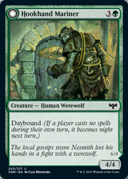 Hookhand Mariner // Riphook Raider (203) Foil - Innistrad: Crimson Vow