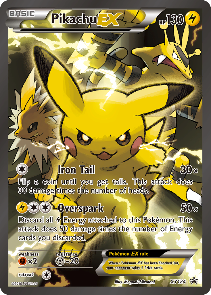 Pikachu EX (XY124) [XY: Black Star Promos] | Silver Goblin