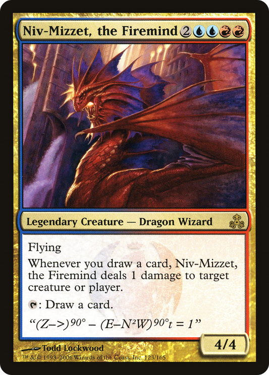 Niv-Mizzet, the Firemind [Guildpact] Foil