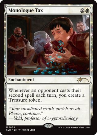 Monologue Tax (1838) - Secret Lair Drop