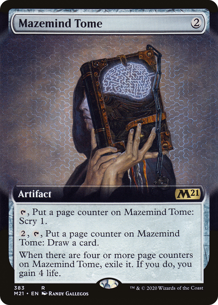 Mazemind Tome (Extended Art) (383) - Core Set 2021