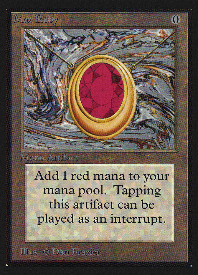 Mox Ruby [International Collectors' Edition] | Silver Goblin