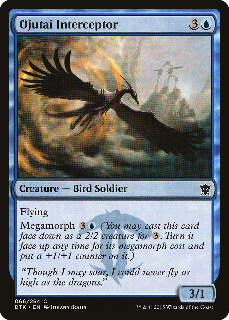 Ojutai Interceptor (066) Foil - Dragons of Tarkir