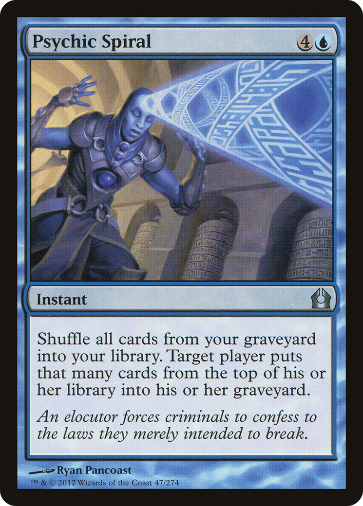 Psychic Spiral (047) Foil - Return to Ravnica