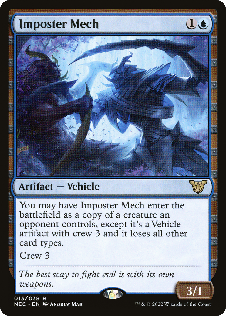 Imposter Mech (013) - Neon Dynasty Commander