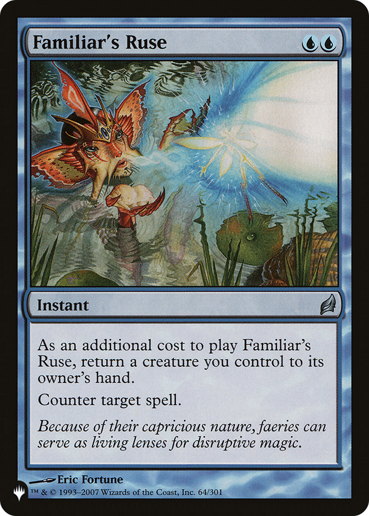 Familiar's Ruse (LRW-64) - The List