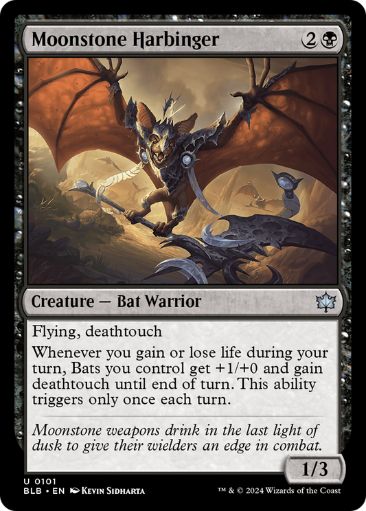 Moonstone Harbinger [Bloomburrow] Foil
