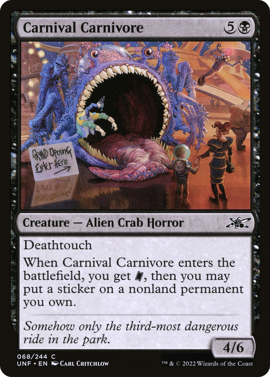 Carnival Carnivore [Unfinity] Foil