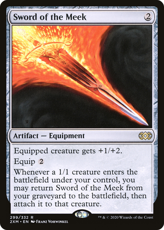 Sword of the Meek [Double Masters] Foil