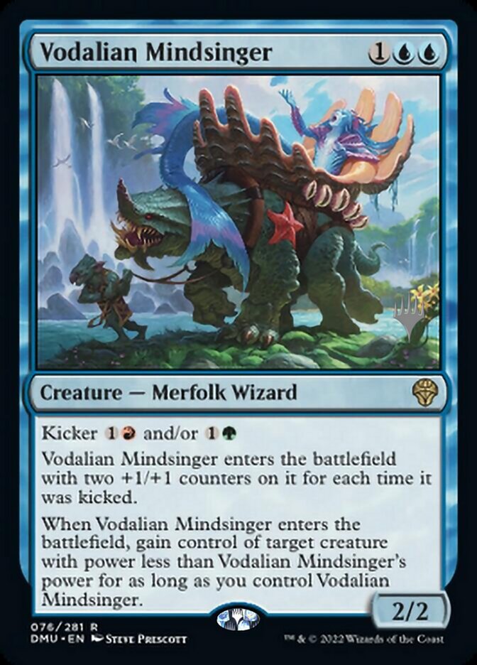 Vodalian Mindsinger (Promo Pack) [Dominaria United Promos] | Silver Goblin