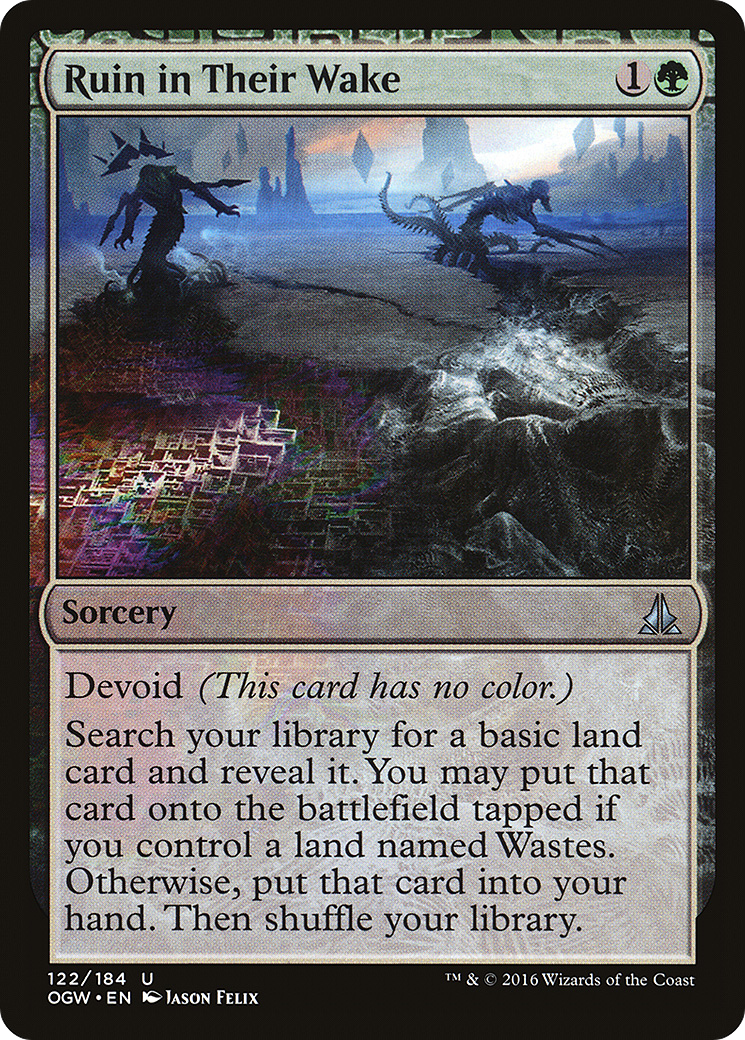 Ruin in Their Wake (122) Foil - Oath of the Gatewatch