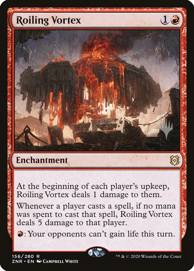 Roiling Vortex (Promo Pack) [Zendikar Rising Promos] | Silver Goblin