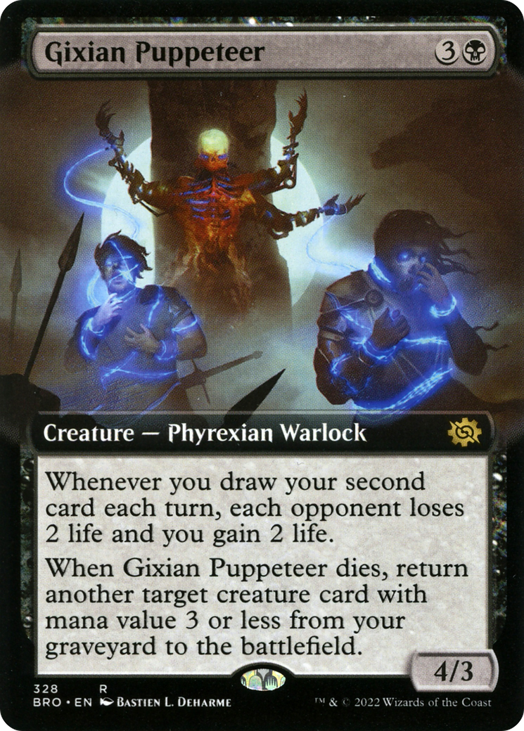 Gixian Puppeteer (Extended Art) (328) - The Brothers' War
