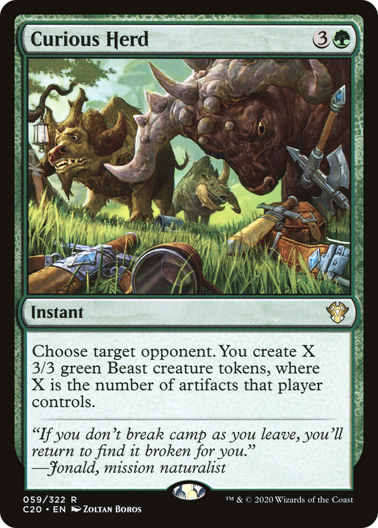 Curious Herd (059) - Commander 2020